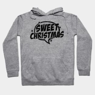 Sweet Christmas-Comic Bubble Hoodie